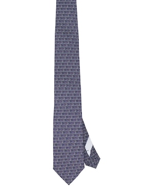 Corbata Pineda Covalin Regular De Seda Estampado Gráfico Para Hombre