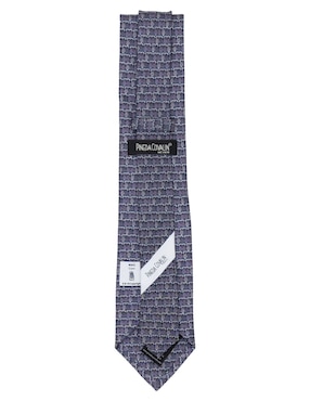 Corbata Pineda Covalin regular de seda estampado gráfico para hombre