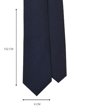 Corbata U.S. Polo Assn. regular estampado lunares para hombre