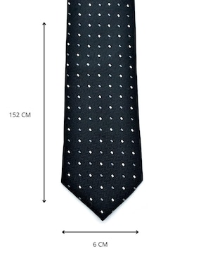 Corbata U.S. Polo Assn. regular estampado lunares para hombre