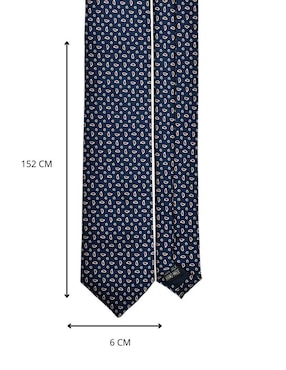 Corbata U.S. Polo Assn. regular estampado abstracto para hombre