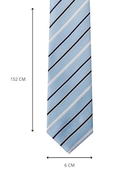 Corbata U.S. Polo Assn. regular estampado a rayas para hombre