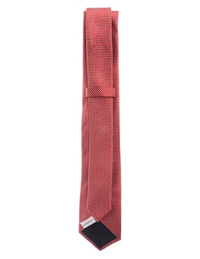 Corbata Scappino regular de seda estampado lunares para hombre