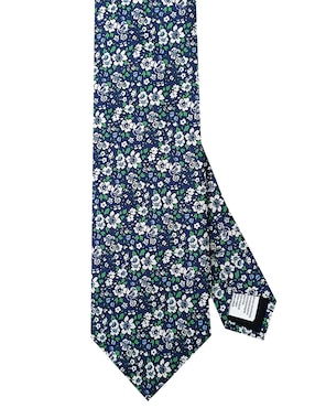 Corbata Nautica Regular Estampado Floral Para Hombre