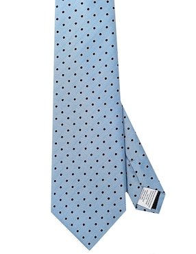 Corbata Nautica Regular Estampado A Lunares Para Hombre