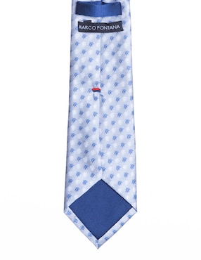 Corbata Marco Fontana regular estampado floral para hombre