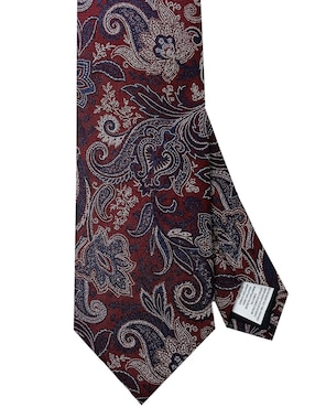 Corbata Nautica Regular Estampado Paisley Para Hombre