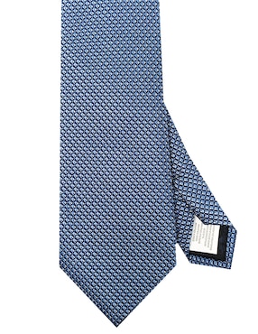 Corbata Nautica Regular Estampado Geométrico Para Hombre