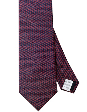 Corbata Nautica Regular Estampado Geométrico Para Hombre