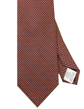 Corbata Nautica Regular Estampado Geométrico Para Hombre