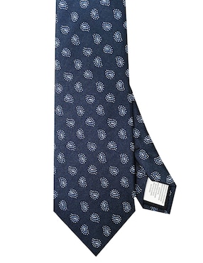 Corbata Nautica Regular Estampado Paisley Para Hombre