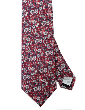 Corbata Nautica Regular Estampado Floral Para Hombre