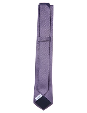 Corbata Scappino regular de seda estampado microprint para hombre