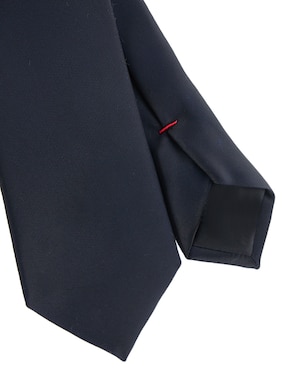 Corbata Hugo slim de seda liso para hombre