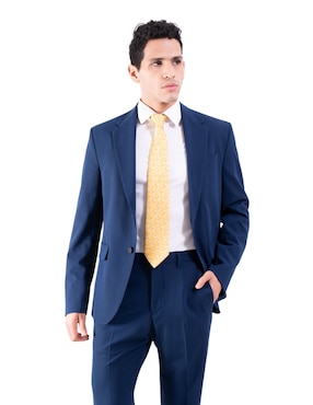 Corbata Pineda Covalin regular de seda estampada para hombre