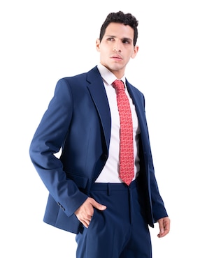 Corbata Pineda Covalin regular de seda estampada para hombre