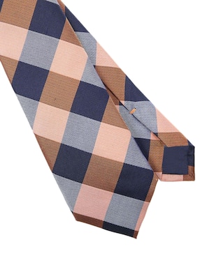 Corbata Scappino regular de seda estampada para hombre