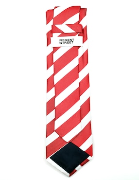 Corbata Regent Street regular estampado a rayas para hombre