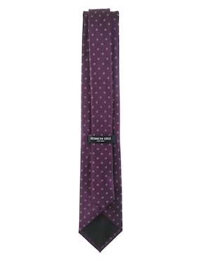 Corbata Kc Ny regular de seda estampada para hombre