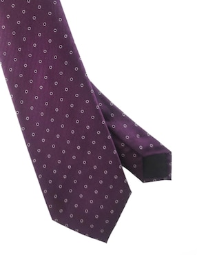 Corbata Kc Ny regular de seda estampada para hombre
