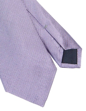 Corbata Scappino regular de seda estampado a rayas para hombre