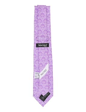 Corbata Pineda Covalin regular de seda estampada para hombre