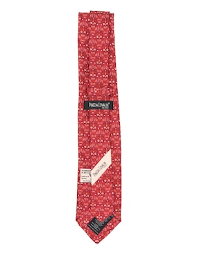 Corbata Pineda Covalin regular de seda estampada para hombre