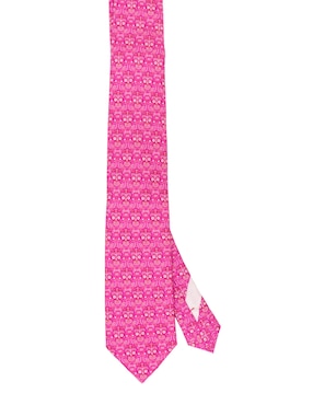 Corbata Pineda Covalin regular de seda estampada para hombre