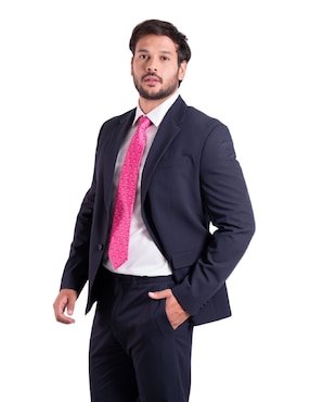 Corbata Pineda Covalin regular de seda estampada para hombre