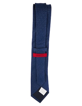 Corbata Zanetti regular de seda estampado microprint para hombre