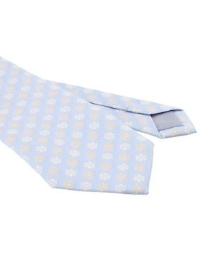 Corbata Zanetti regular de seda estampado floral para hombre