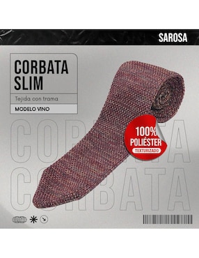 Corbata Sarosa clásica para hombre