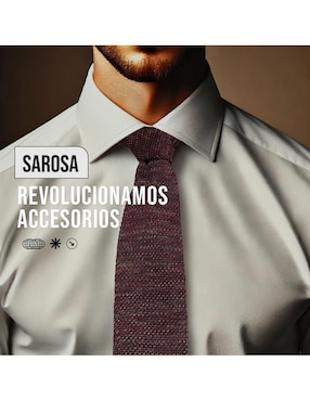 Corbata Sarosa clásica para hombre
