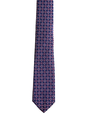 Corbata Marco Fontana regular estampado a cuadros para hombre