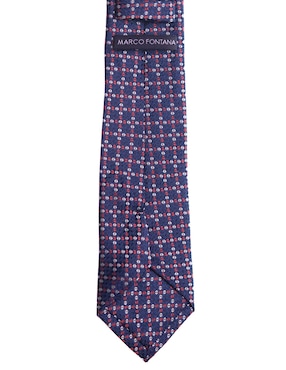 Corbata Marco Fontana regular estampado a cuadros para hombre