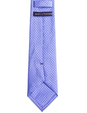 Corbata Marco Fontana regular estampado lunares para hombre