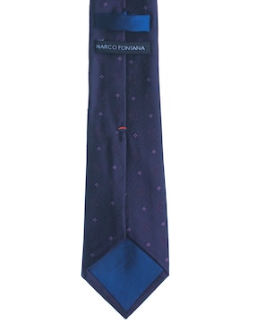 Corbata Marco Fontana regular estampada para hombre