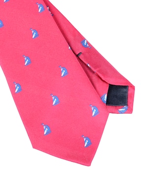 Corbata Jbe regular estampado náutico para hombre