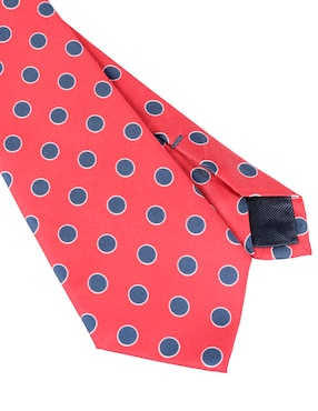 Corbata Jbe regular estampado lunares para hombre