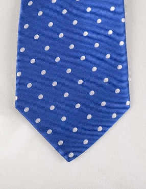 Set de corbata y pañuelo JBE regular estampado lunares para hombre