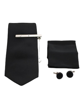 Set corbata Xtellar clásica de seda para hombre