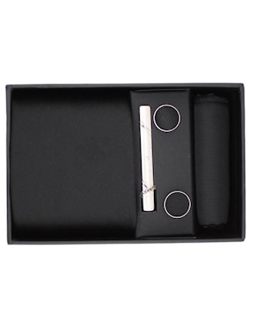 Set corbata Xtellar clásica de seda para hombre