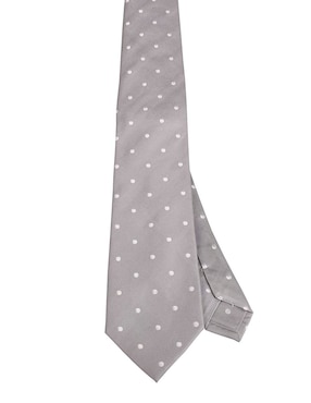 Corbata Jbe regular estampado lunares para hombre