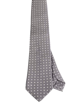 Corbata Jbe regular estampado lunares para hombre