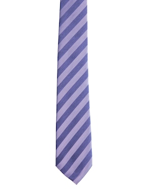 Corbata Marco Fontana regular estampado a rayas para hombre