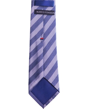 Corbata Marco Fontana regular estampado a rayas para hombre