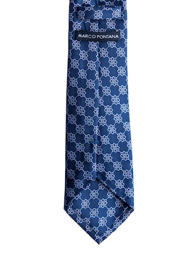 Corbata Marco Fontana regular estampado floral para hombre