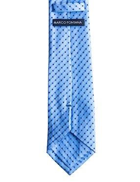 Corbata Marco Fontana regular estampado a cuadros para hombre