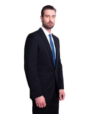 Corbata Pineda Covalin slim de seda estampada para hombre