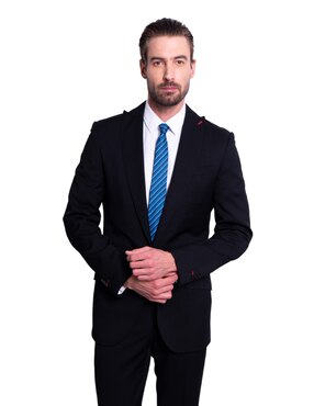 Corbata Pineda Covalin slim de seda estampada para hombre